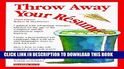 [Read PDF] Throw Away Your Resume Download Free