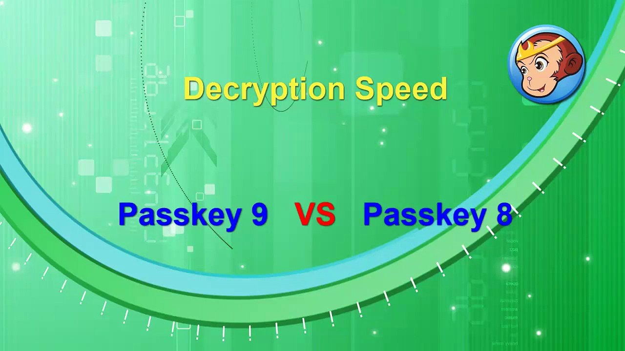 Passkey 9 vs Passkey 8 on Decryption Speed