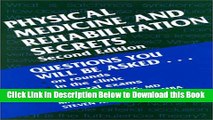 [Best] Physical Medicine   Rehabilitation Secrets, 2e Online Books