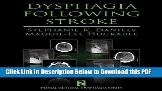 [Read] Dysphagia Following Stroke (Clinical Dysphagia) Free Books