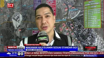 Makanan Jemaah Haji RI Dipersiapkan 34 Perusahaan Katering