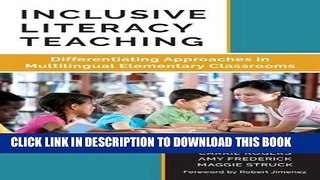 [PDF] Inclusive Literacy Teaching: Differentiating Approaches in Multilingual Elementary