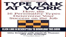 Collection Book Type Talk at Work (Revised): How the 16 Personality Types Determine Your Success