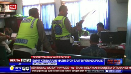 Sopir Maut Mobil Bak Terbuka Diperiksa Intensif