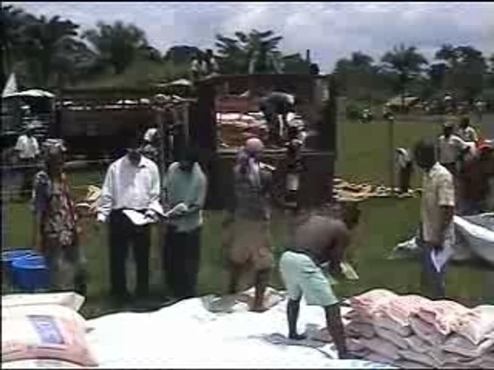 Mission humanitaire de PU, province de l'Equateur, RD Congo