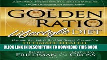 New Book The Golden Ratio Lifestyle Diet: Upgrade Your Life   Tap Your Genetic Potential for
