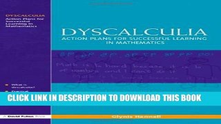[PDF] Dyscalculia: Action Plans for Successful Learning in Mathematics Popular Collection