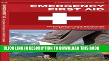New Book Emergency First Aid: Recognition and Response to Medical Emergencies (Pocket Tutor Series)