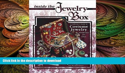 READ BOOK  Inside the Jewelry Box: A Collector s Guide to Costume Jewelry  PDF ONLINE