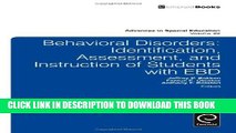 [PDF] Behavioral Disorders: Identification, Assessment, and Instruction of Students With EBD