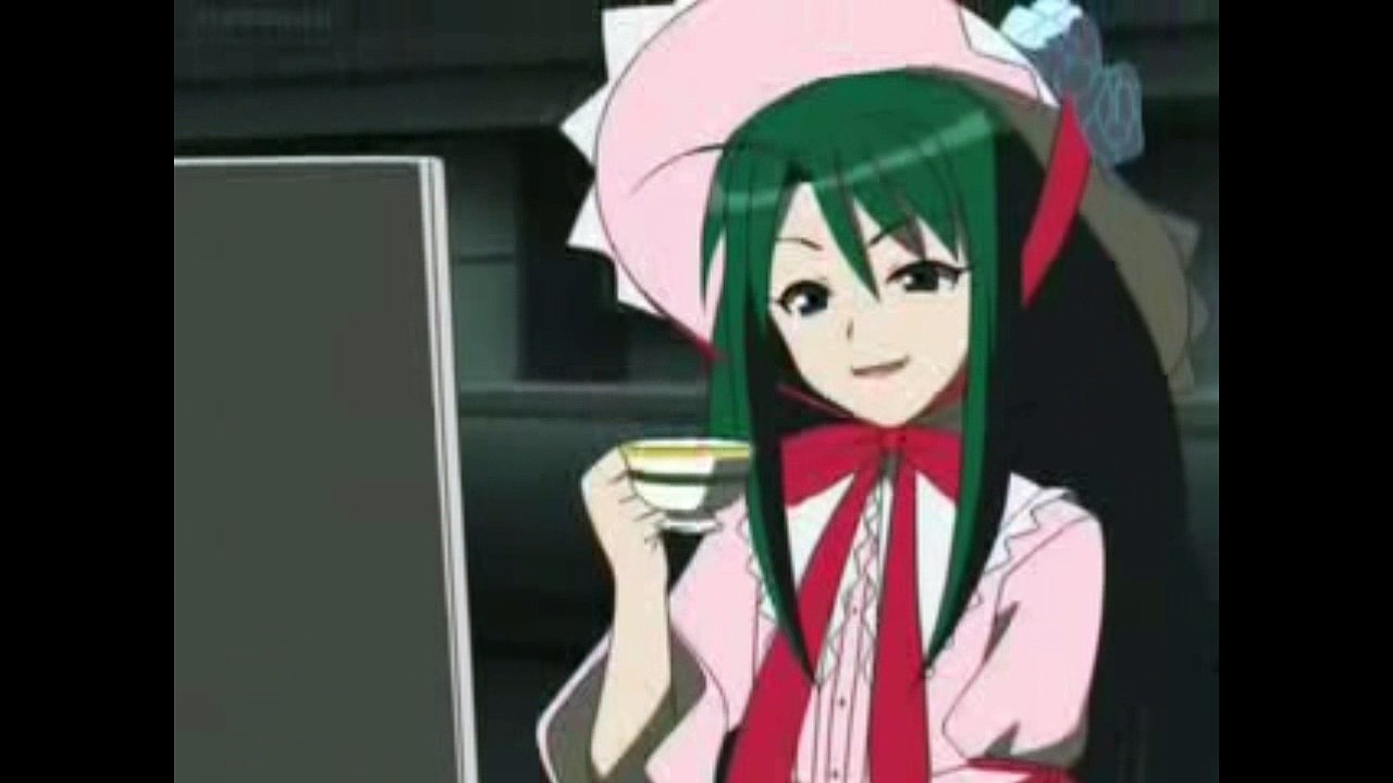 Haruna Saotome Watches Alien Big Branian