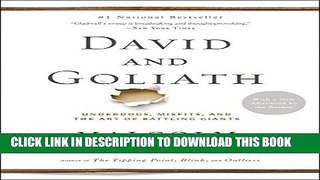 [PDF] David and Goliath: Underdogs, Misfits, and the Art of Battling Giants Popular Online