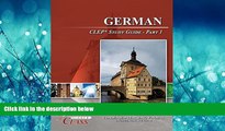 Online eBook German CLEP Test Study Guide - Pass Your Class - Part 1
