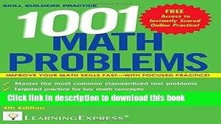 Read 1,001 Math Problems (1001 Series)  Ebook Free