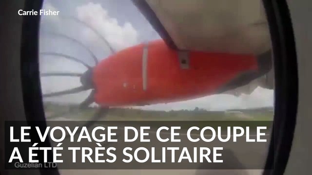 Ils se retrouvent en tête à tête... dans un avion