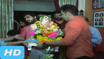 Sharad Malhotra aka Rishi's Ganpati Visarjan | Kasam Tere Pyaar Ki