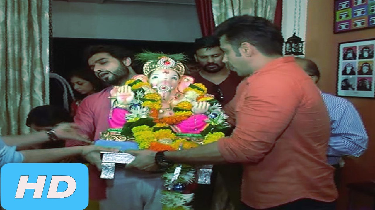 Sharad Malhotra aka Rishi's Ganpati Visarjan | Kasam Tere Pyaar Ki