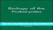 [Get] Biology of the Prokaryotes Popular Online