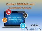 Contact DBZmail.com Customer Service Phone Number 1-877-587-1877