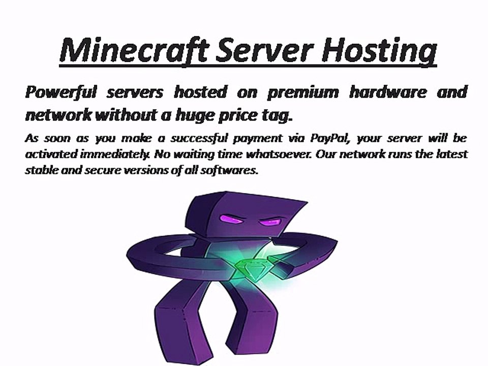 Minecraft Server Hosting