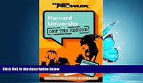 Online eBook Harvard University: Off the Record (College Prowler) (College Prowler: Harvard