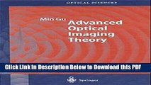 [Read] Advanced Optical Imaging Theory (Springer Series in Optical Sciences) Ebook Free
