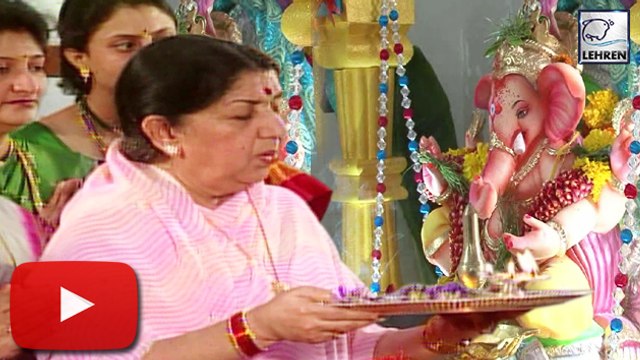 Video Lata Mangeshkar SINGS Ganpati Aarti 2016