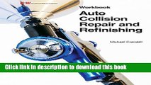 Read Auto Collision Repair and Refinishing Workbook  PDF Free