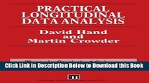 [Reads] Practical Longitudinal Data Analysis (Chapman   Hall/CRC Texts in Statistical Science)