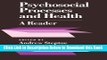 [Download] Psychosocial Processes and Health: A Reader Online Ebook