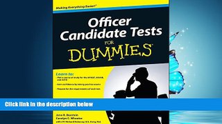 For you Officer Candidate Tests For Dummies