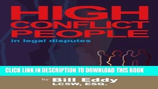 [PDF] High Conflict People in Legal Disputes Full Online