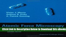 [Download] Atomic Force Microscopy for Biologists Online Books