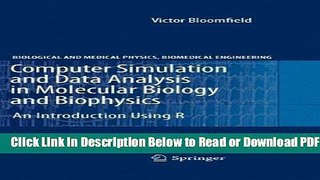[Get] Computer Simulation and Data Analysis in Molecular Biology and Biophysics: An Introduction