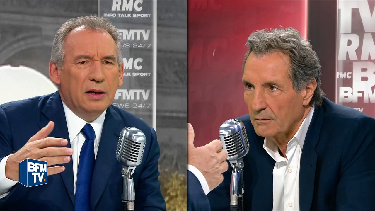Bayrou: "Macron? Ça ne marchera pas"