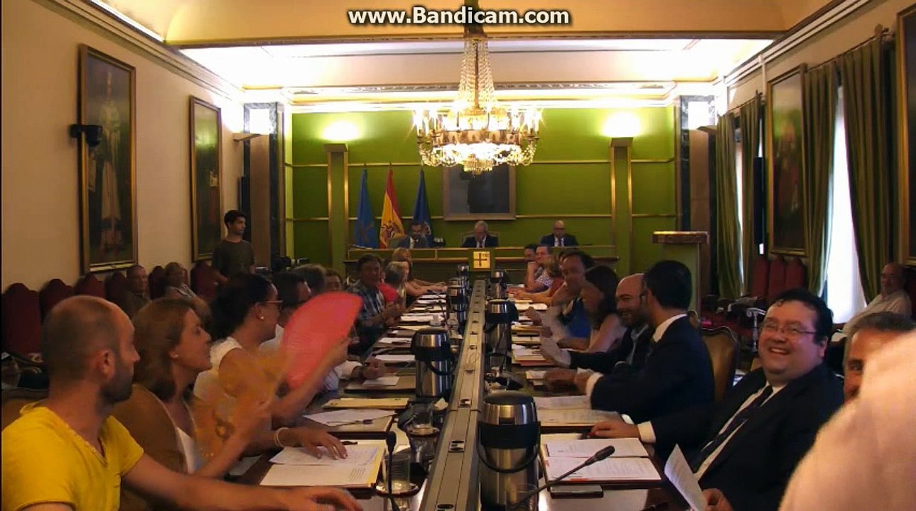 Intervención de J. L. Iglesias, Pleno Ayuntamiento de Oviedo