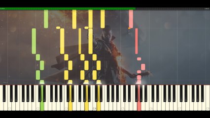 Learn how to play Battlefield 1 Soundtrack on piano [Tutorial]