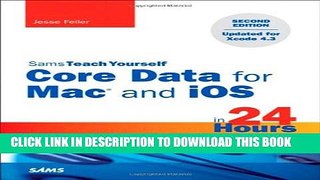 Collection Book Sams Teach Yourself Core Data for Mac and iOS in 24 Hours (2nd Edition)