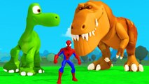 Mickey Mouse The Good Dinosaur ARLO Butch Nash Ramsey Having Fun With Spiderman