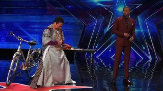 Grand Master Qi Feilong Nick Cannon Helps Out Kung Fu Master - Americas Got Talent 2015 2
