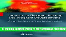 Collection Book Interactive Theorem Proving and Program Development