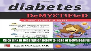 [Get] Diabetes Demystified: A Self-Teaching Guide Free Online