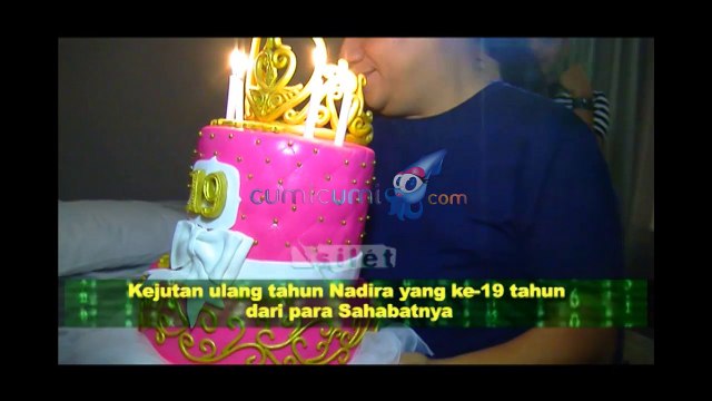 Kejutan Ulang Tahun Nadira dari Al - Silet 07 September 2016