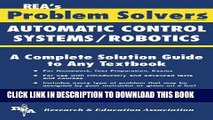 Collection Book Automatic Control Systems / Robotics Problem Solver (Problem Solvers Solution