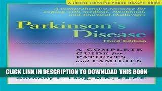 [PDF] Parkinson s Disease: A Complete Guide for Patients and Families Ebook Free