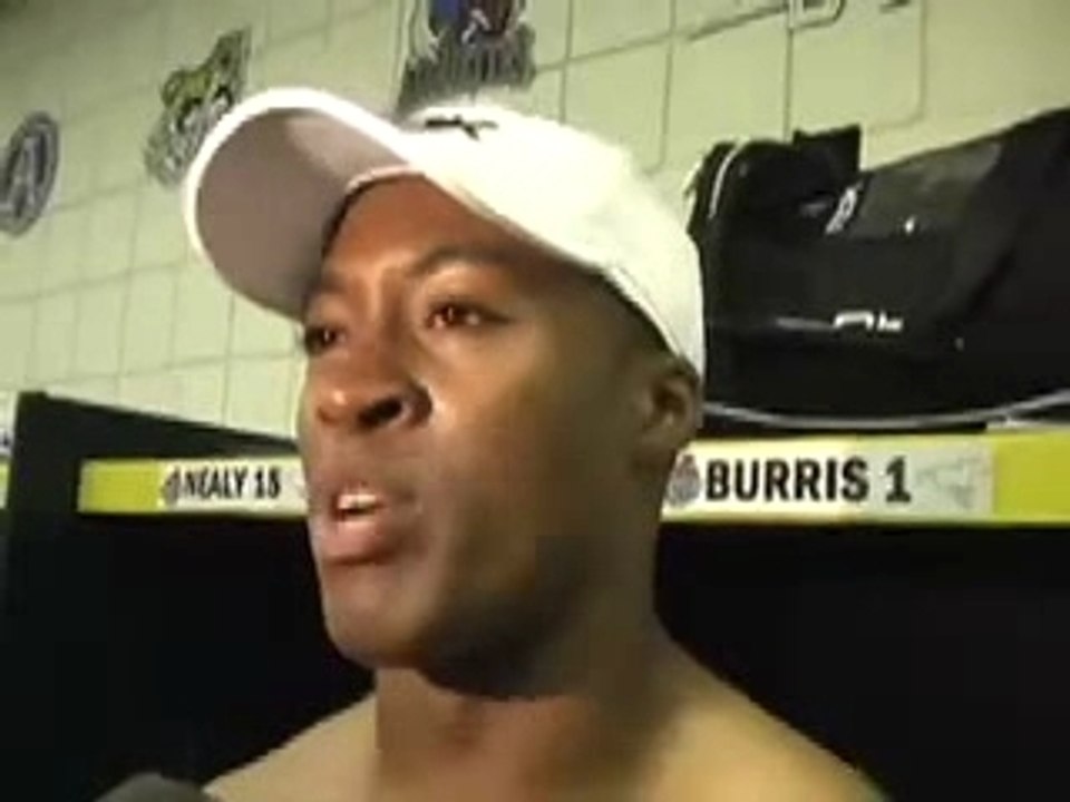 Henry Burris post-game, Aug. 4
