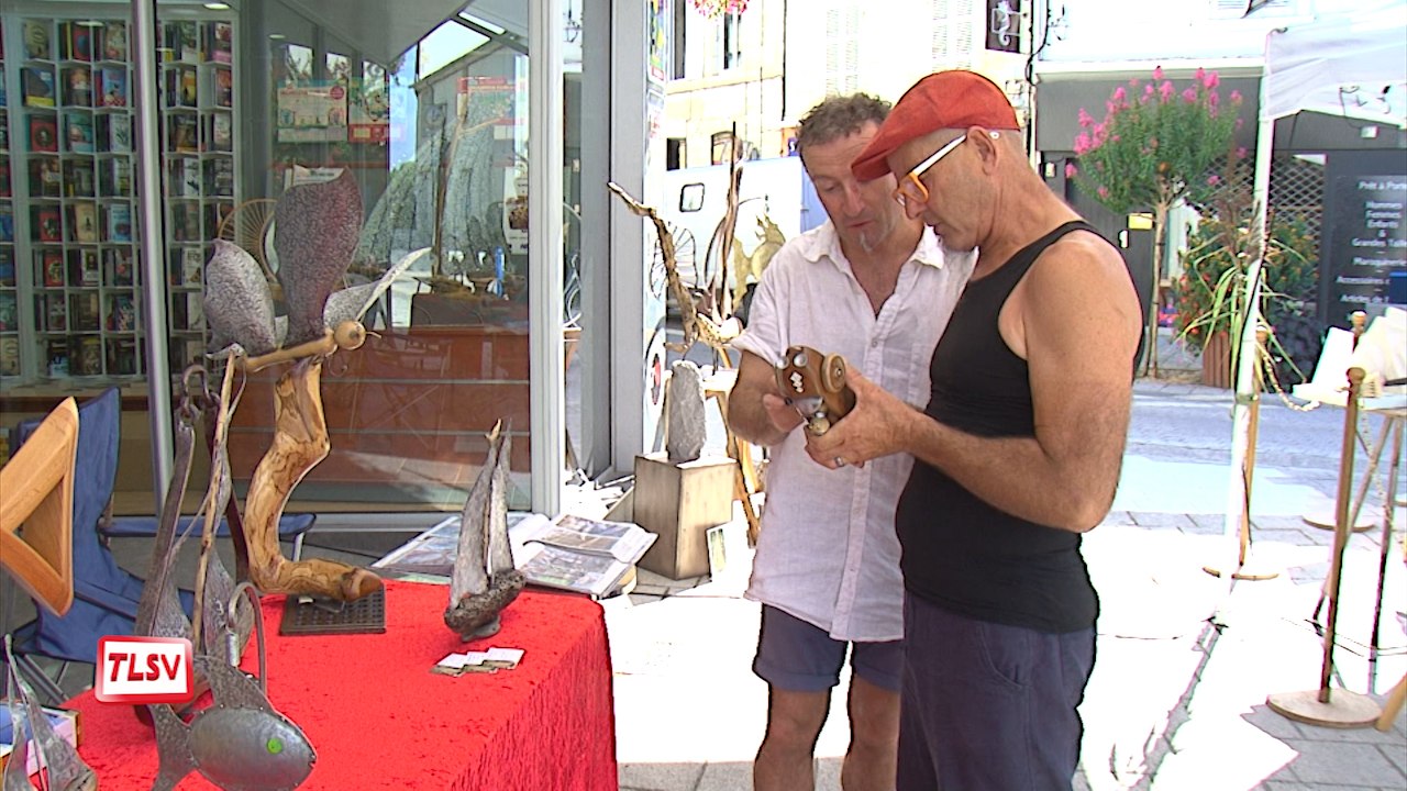 Luçon : les sculptures s'exposent à Arcadie