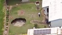 Giant Sinkhole Looks Makes It Look Like The World Is Ending