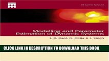 New Book Modelling and Parameter Estimation of Dynamic Systems (Iee Control Engineering)