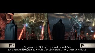 BATMAN Return to Arkham - Comparaison Graphique PS4 Vs PS3